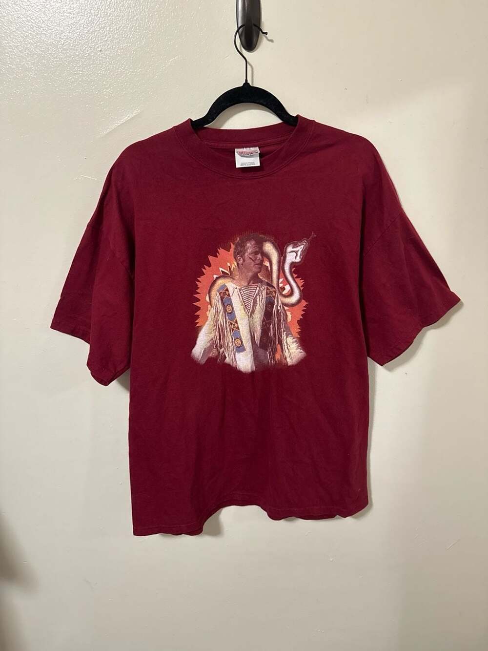 Vintage Billy Jack Movie Quote Graphic T-Shirt Hanes Beefy-T XL Maroon